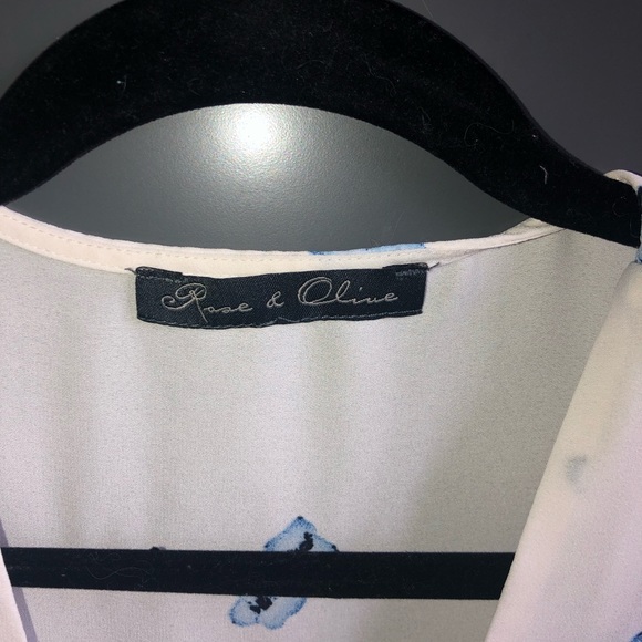 Sleeveless blouse floral - Picture 2 of 3